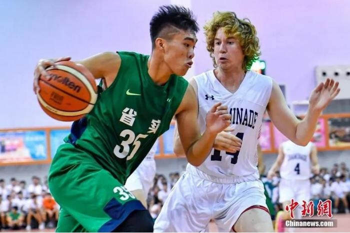 　　資料圖：中美青少年籃球友誼賽。<a target='_blank' href='http://www.chinanews.com/'>中新社</a>記者 陳驥旻 攝