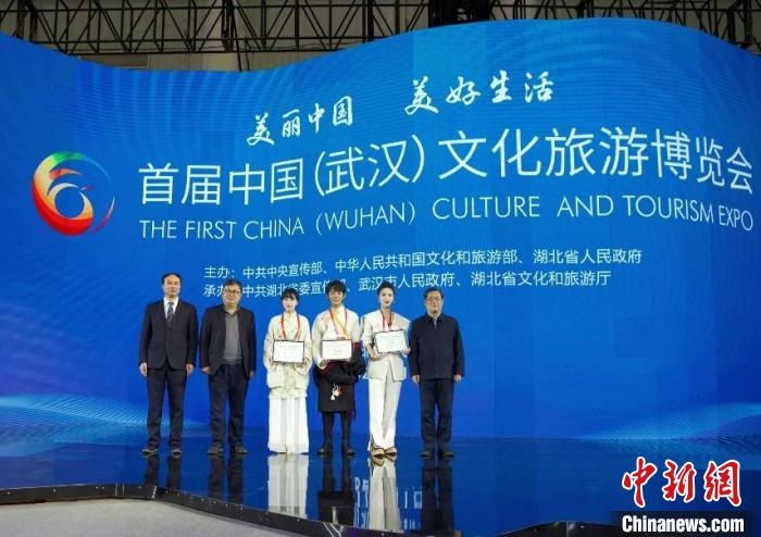 圖為，首屆中國(武漢)文化旅游博覽會現(xiàn)場 武漢文旅局供圖
