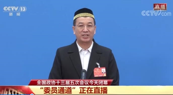 [2022聚焦兩會]委員通道：中國政協(xié)雜志中國政協(xié)傳媒網記者向楊杰提問