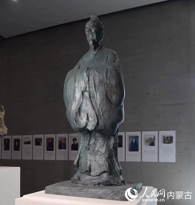 吳為山作品《管子》。實(shí)習(xí)生 楊光攝