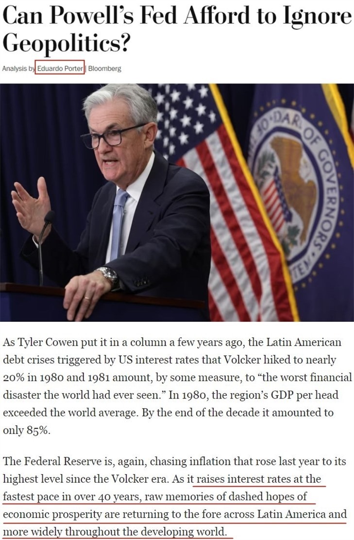 十次加息，美國如何傷害了世界