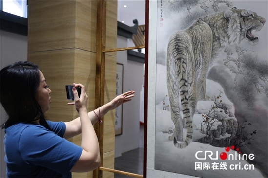 【2023打卡中國】外國網(wǎng)紅打卡河南畫虎村 感受鄉(xiāng)村振興“虎虎生威”_fororder_圖片18