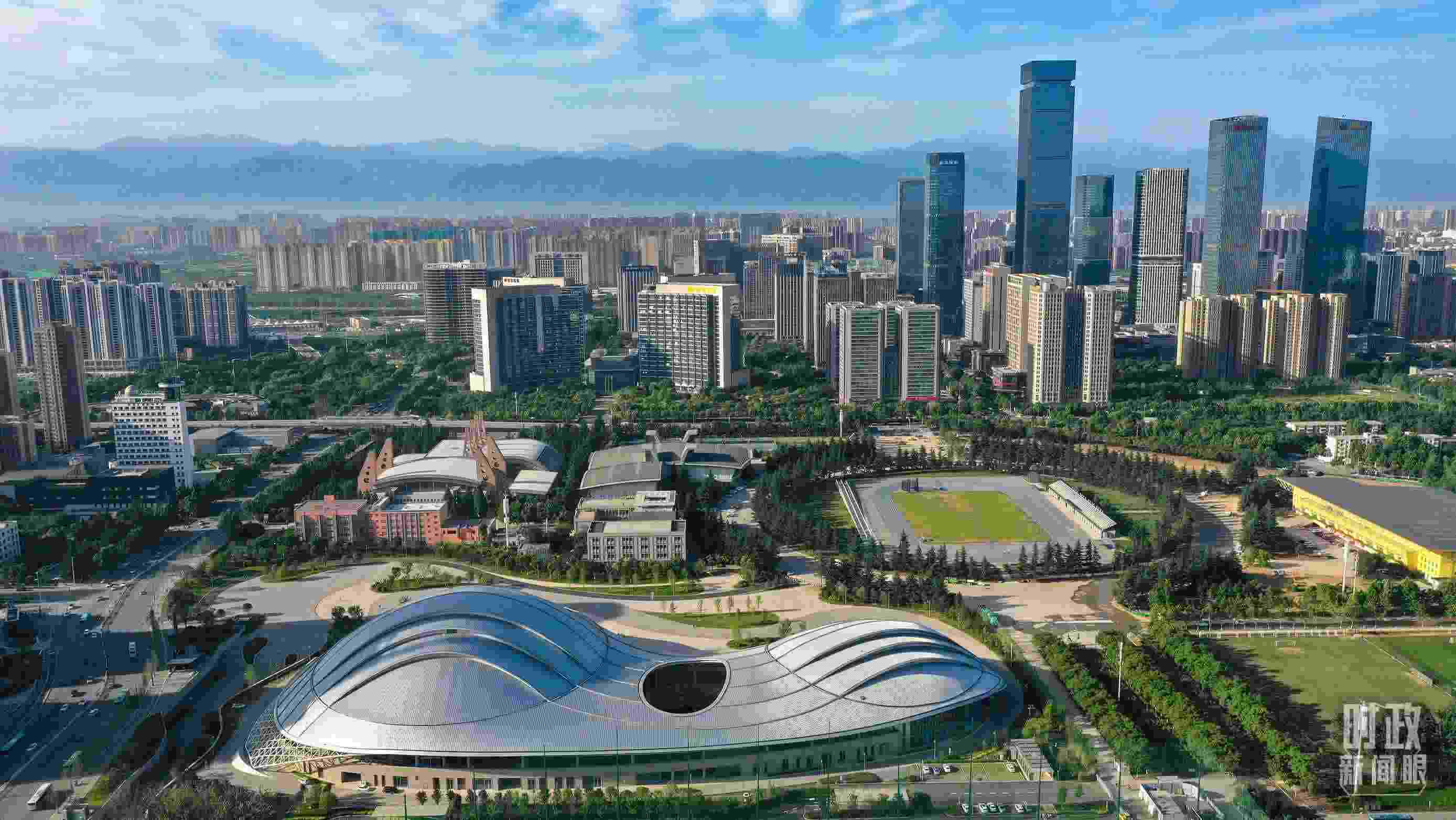 △西安高新區(qū)。（圖／視覺(jué)中國(guó)）