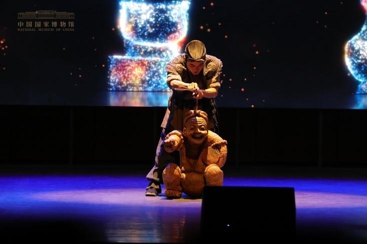 舞臺(tái)劇《盛世歡歌》現(xiàn)場(chǎng)。主辦方供圖