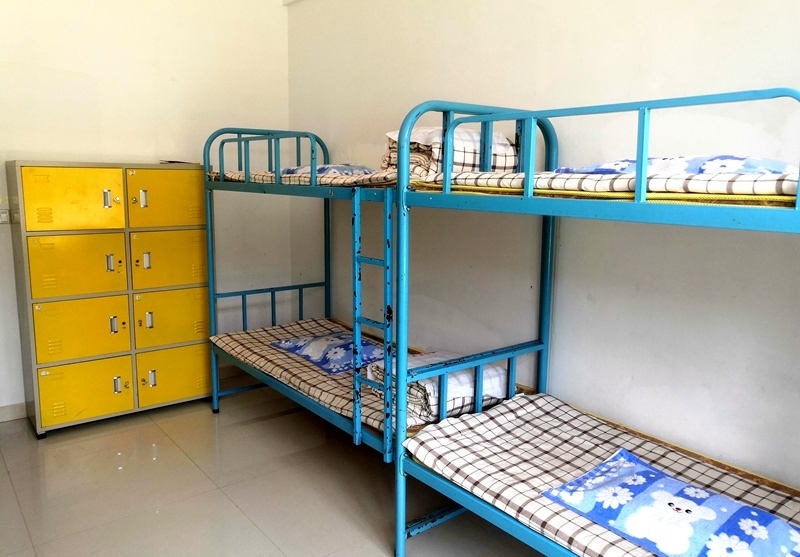 學(xué)生住宿午休的宿舍。人民網(wǎng)記者 孫博洋攝