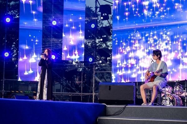 歌會現(xiàn)場。人民網(wǎng)記者 翁奇羽攝