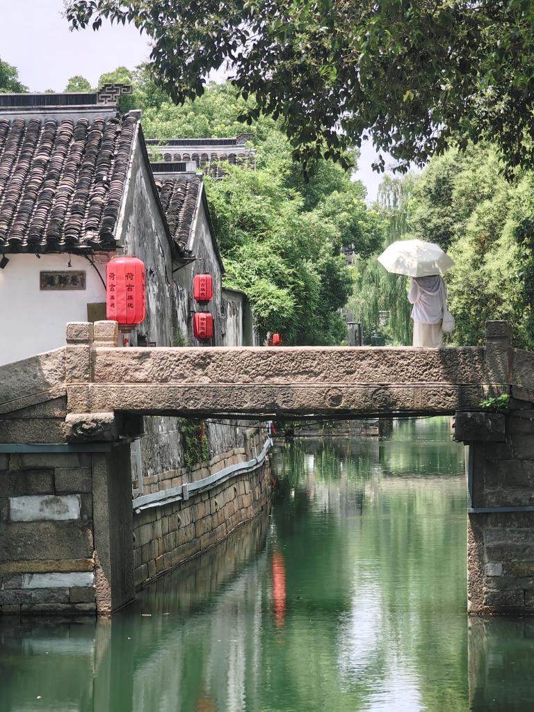 7月6日拍攝的平江歷史文化街區(qū)一景。新華社記者 楊依軍 攝