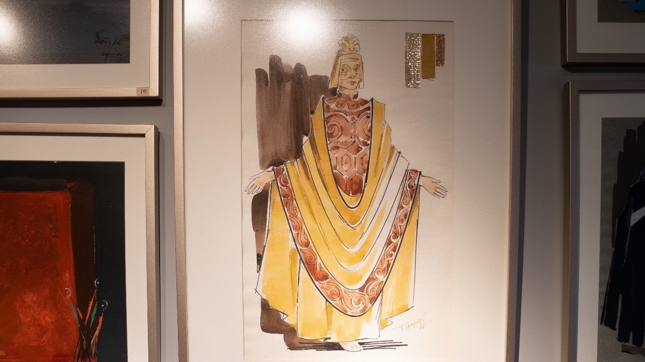 卡贊扎基斯的作品被改編成戲劇。人民網(wǎng)記者 葛泰佚攝