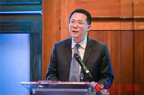 吳文海致辭。人民網(wǎng) 郭錦標(biāo)攝