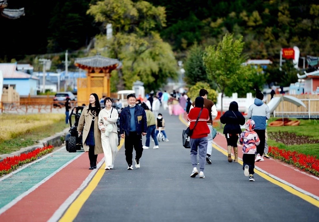 光東村干凈整潔的街區(qū)。主辦方供圖