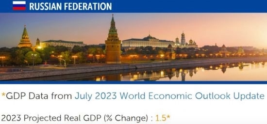 △IMF在7月全球經(jīng)濟(jì)展望報(bào)告（俄羅斯部分）中預(yù)測(cè)，今年俄國(guó)內(nèi)生產(chǎn)總值（GDP）將增長(zhǎng)1.5%。