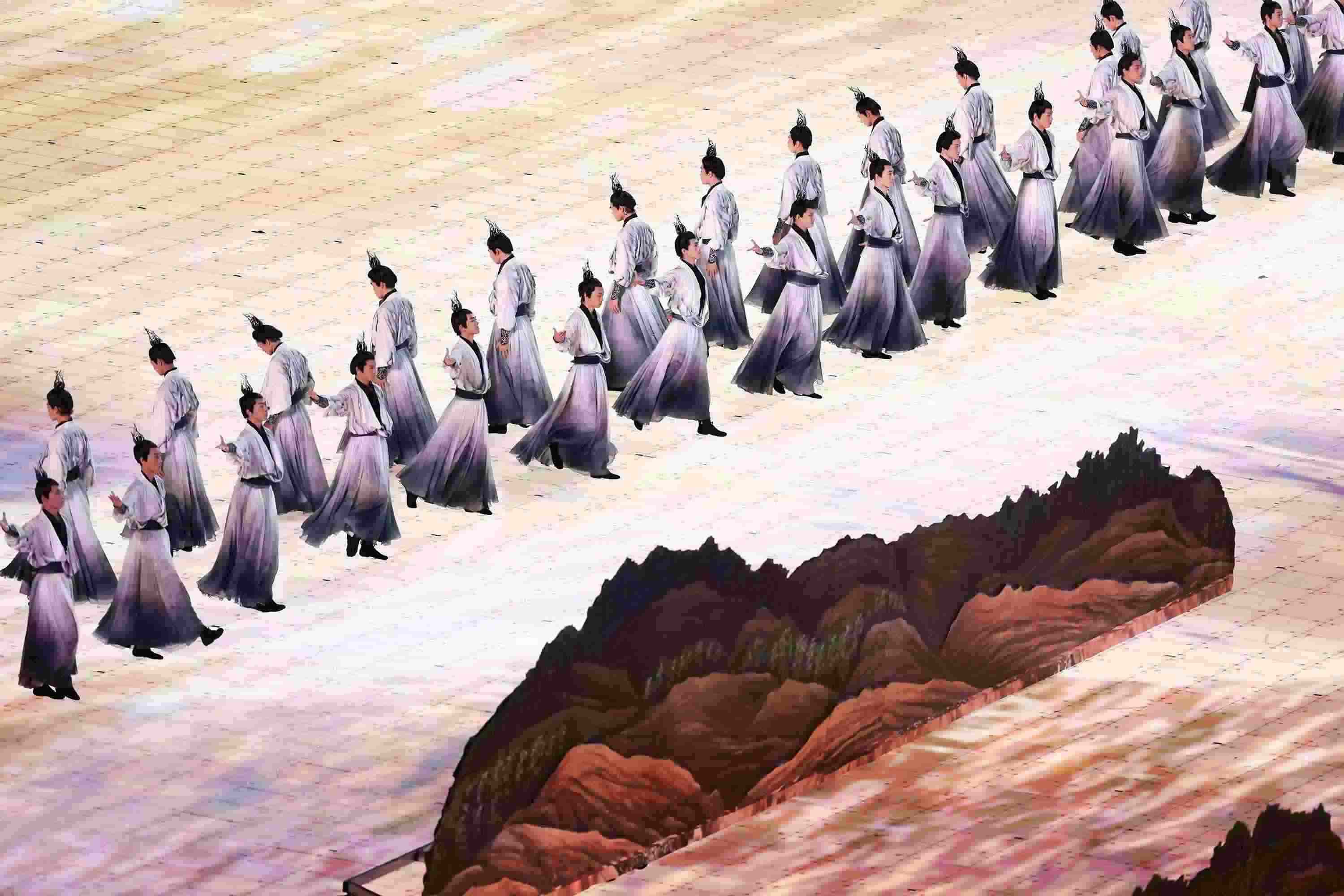 △2023年9月23日，演員在杭州第十九屆亞洲運動會開幕式上表演。