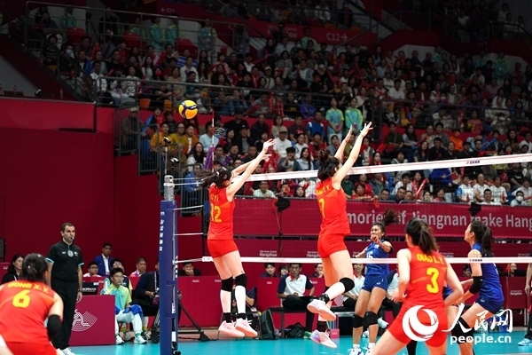 比賽現(xiàn)場。人民網(wǎng)記者 胡雪蓉攝