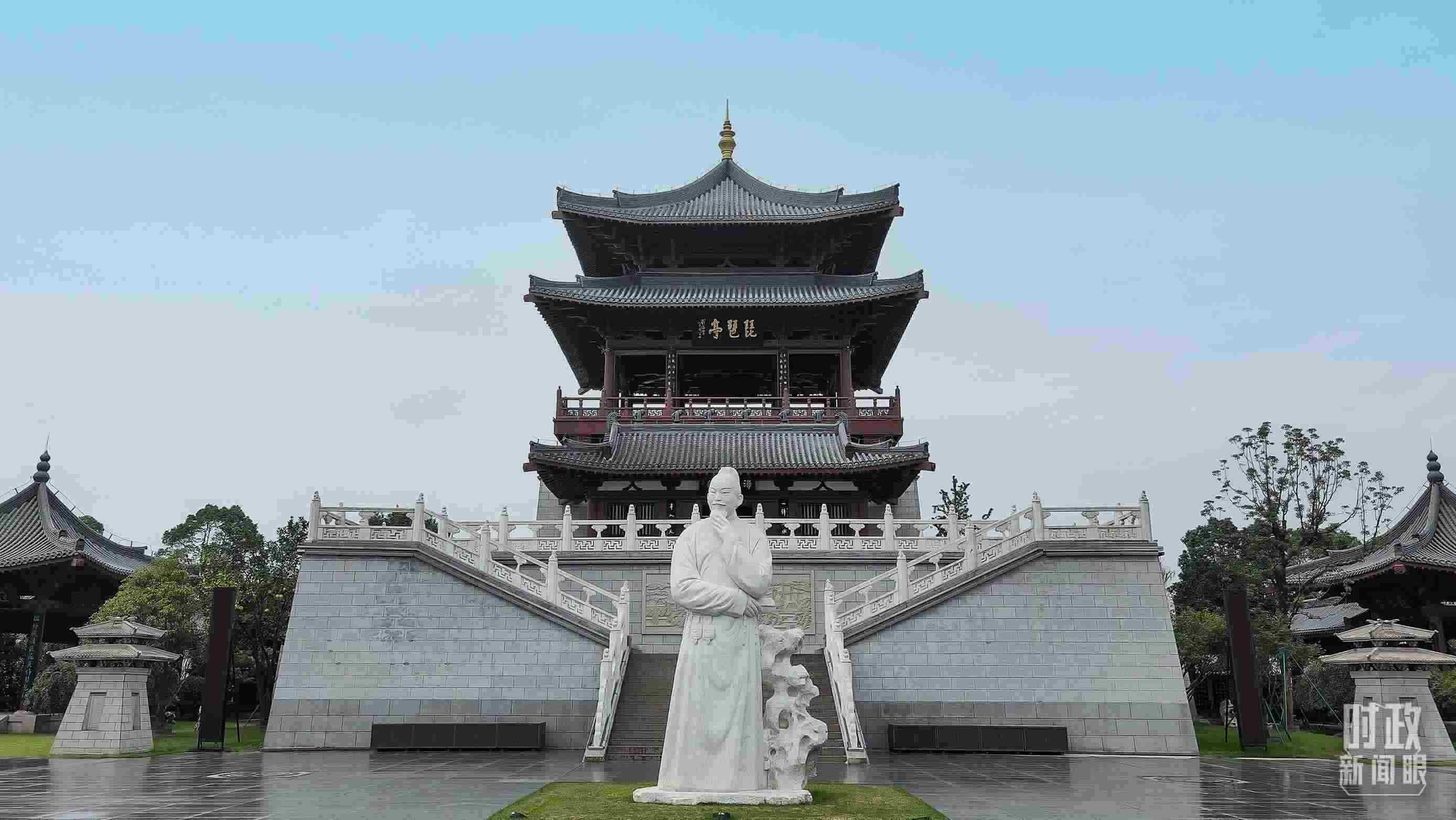 △琵琶亭。（總臺(tái)央視記者程鋮拍攝）