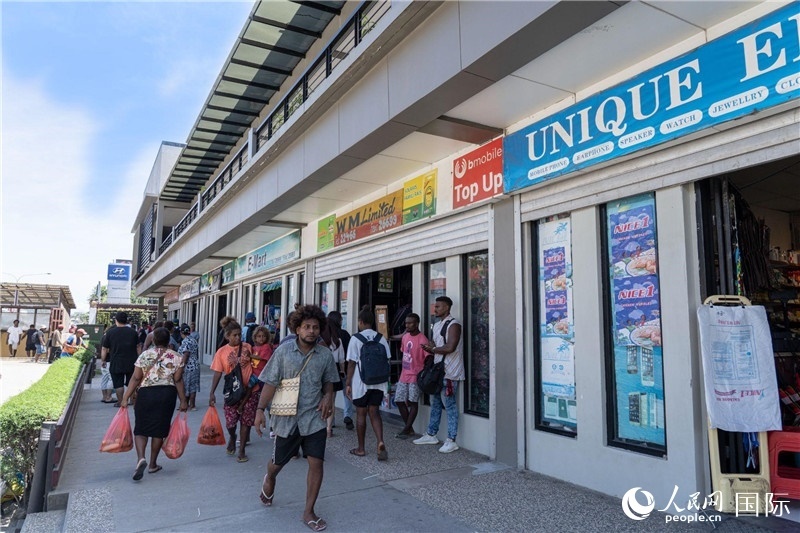 2023年9月12日，所羅門群島首都霍尼亞拉街景。人民網(wǎng) 賀吉攝