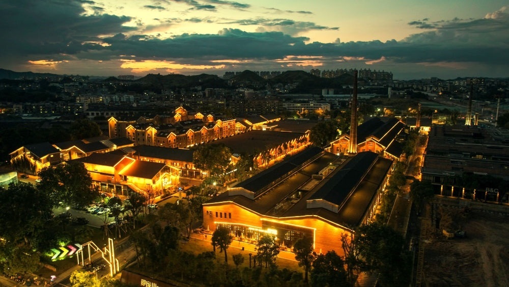 ↑ 景德鎮(zhèn)文創(chuàng)街區(qū)。