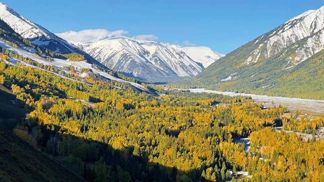 “新東方快車”沿途風(fēng)景。