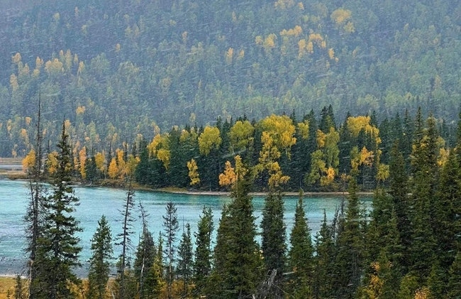 禾木景區(qū)。中國鐵路烏魯木齊局集團有限公司供圖