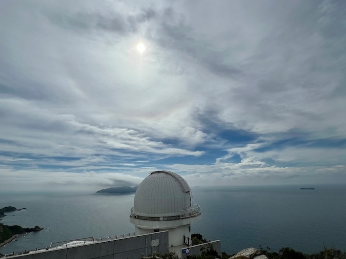 天文樓太陽望遠(yuǎn)鏡圓頂。人民網(wǎng)高清揚(yáng)攝