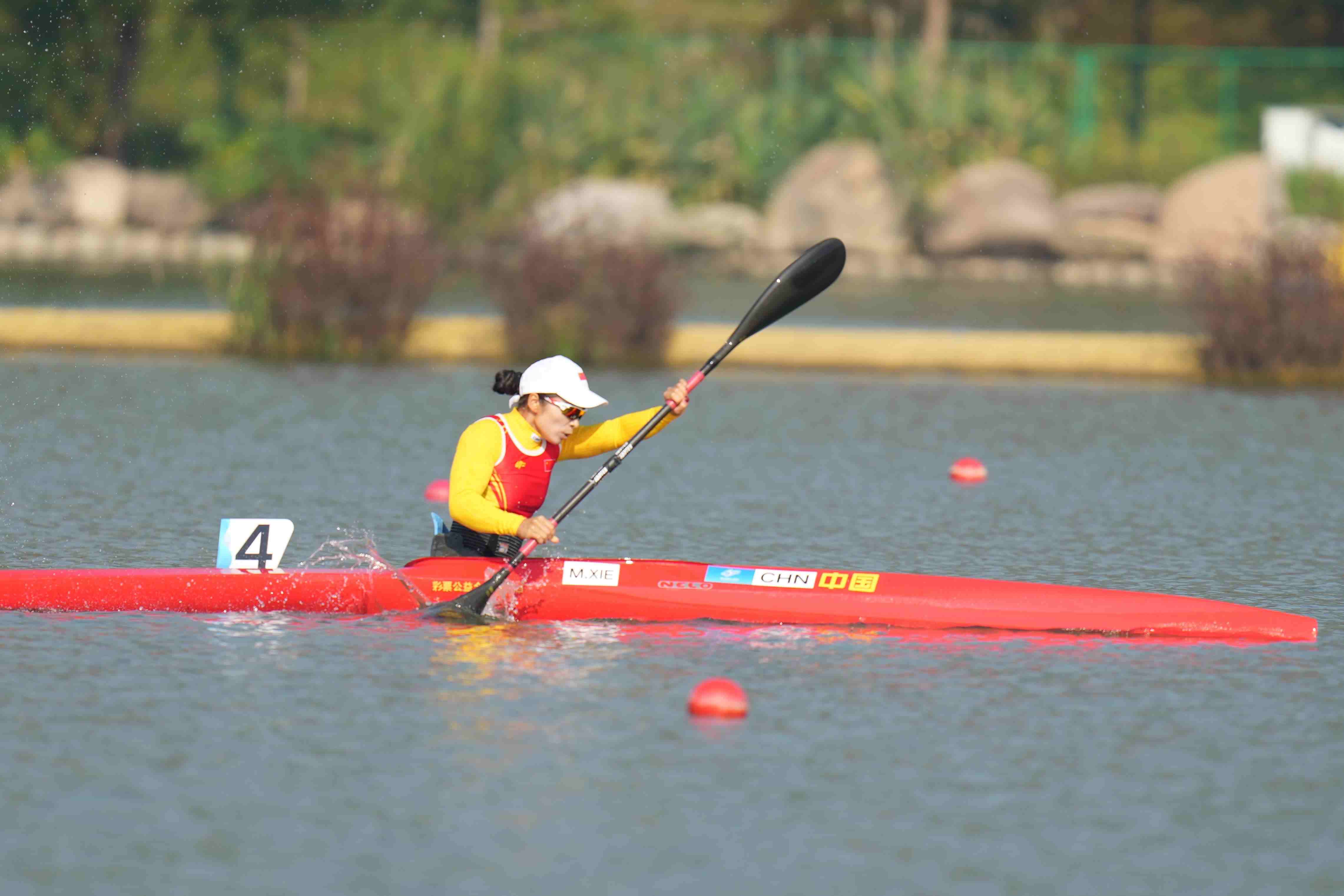 △2023年10月23日，中國(guó)選手謝毛三獲得本屆亞殘運(yùn)會(huì)首金。