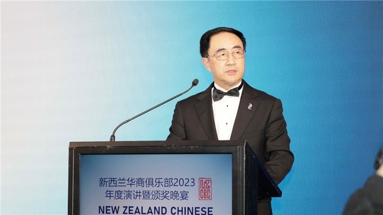 新西蘭華商聯(lián)合總會(huì)主席楊健。攝影：張凱