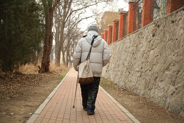 鐘萬勰院士在大連理工大學(xué)校園里。周學(xué)飛攝