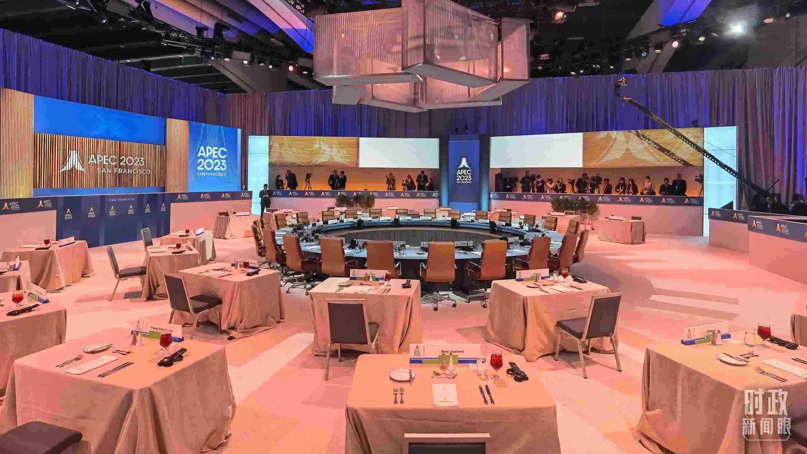 △會(huì)議開始前的現(xiàn)場(chǎng)。（總臺(tái)央視記者石丞拍攝）