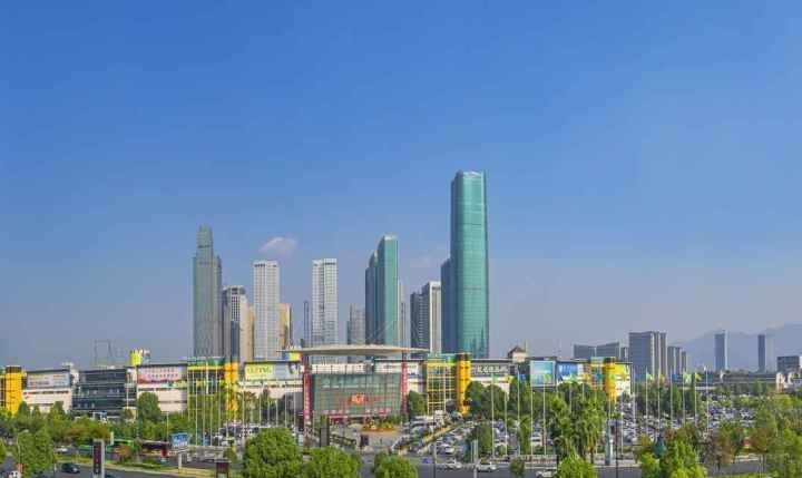 義烏城市風(fēng)貌。義烏市委宣傳部供圖
