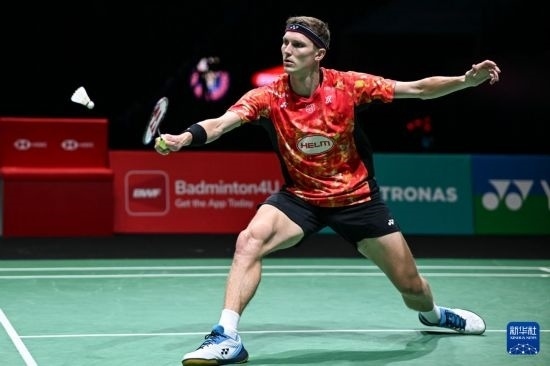 1月13日，安賽龍在比賽中。新華社記者 程一恒 攝