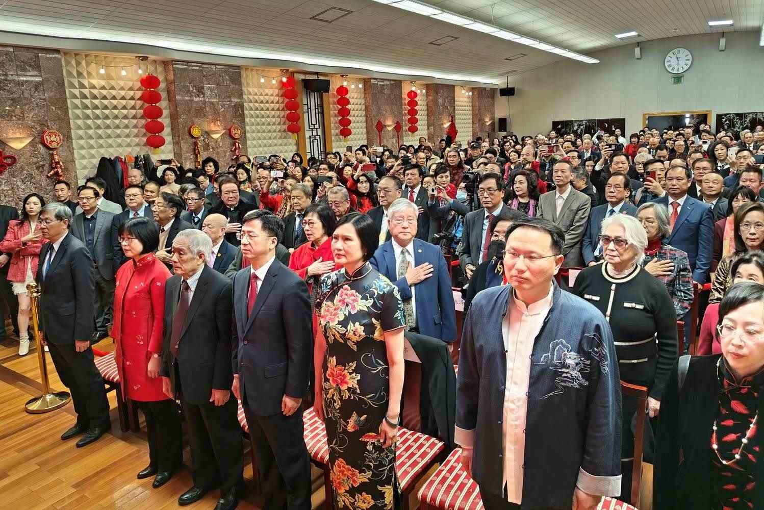 領(lǐng)區(qū)各州代表參加招待會(huì)。主辦方供圖