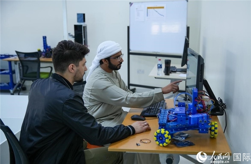 培訓(xùn)中心展示。人民網(wǎng)塔里克·易卜拉欣攝