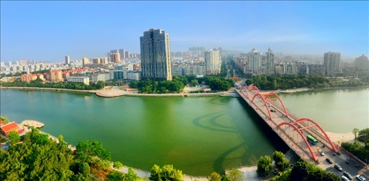 木蘭溪。傅振宇 攝