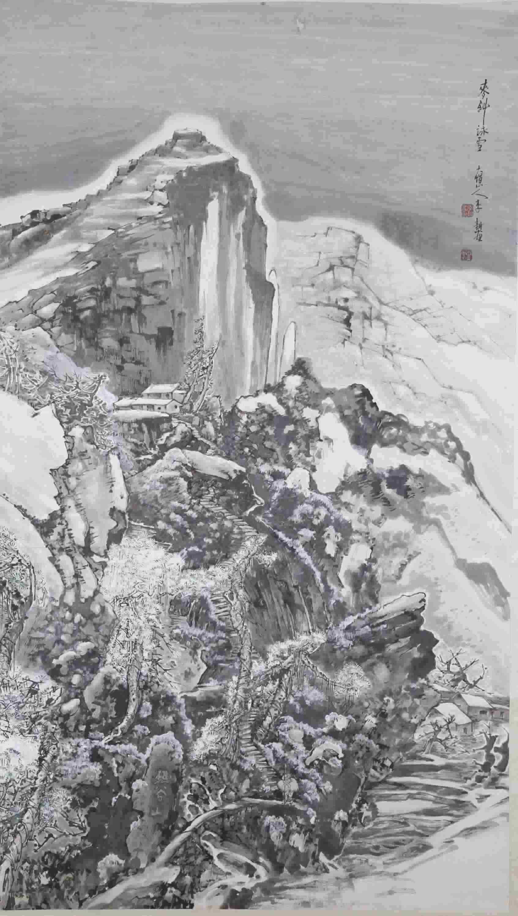 李耕畫(huà)作。(仙游縣博物館供圖)