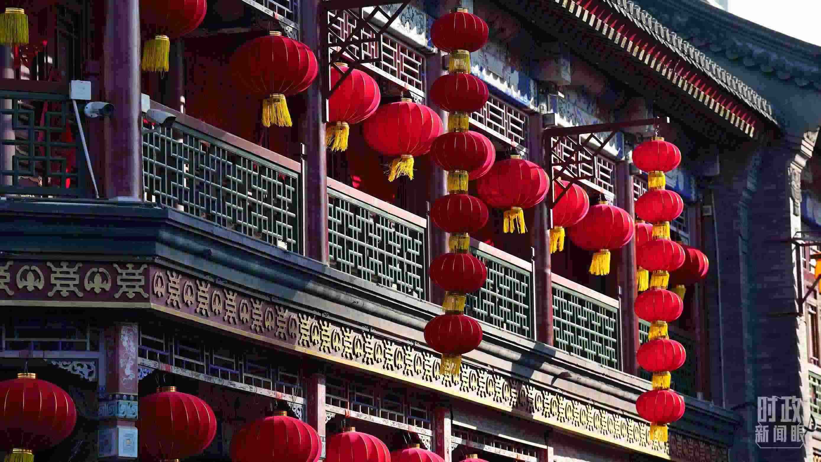 △天津古文化街。（總臺國廣記者李晉拍攝）