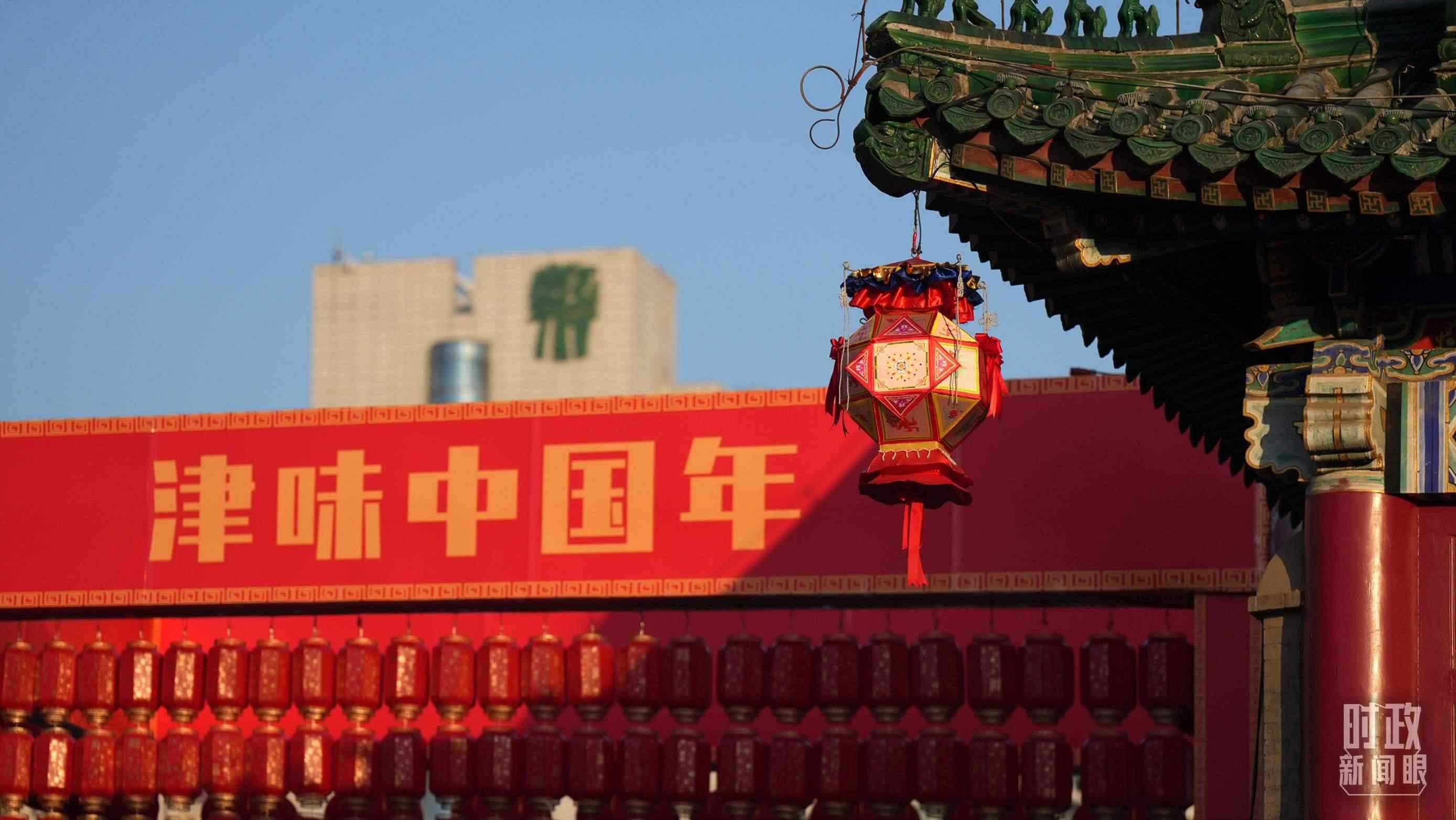 △天津街景。（總臺國廣記者李晉拍攝）