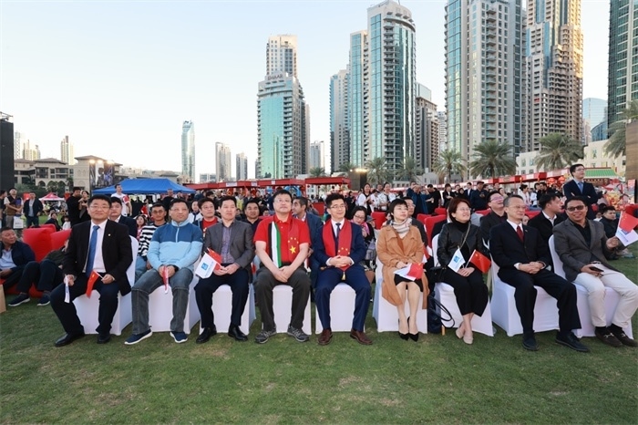 活動現(xiàn)場。中建中東供圖