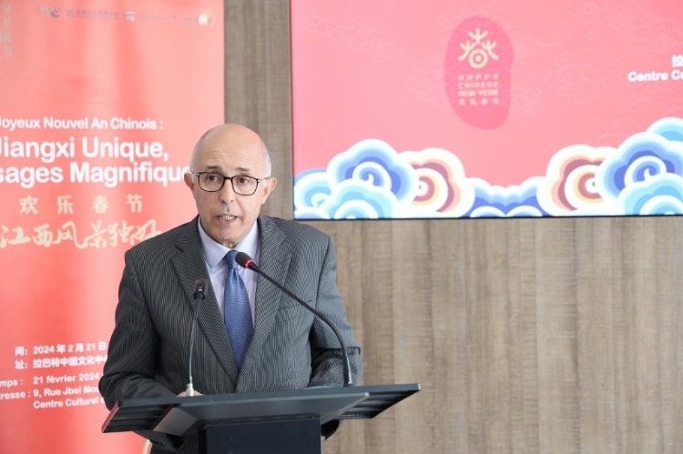 拉巴特文化藝術(shù)遺產(chǎn)復(fù)興協(xié)會(huì)主席德里希致辭?；艟z