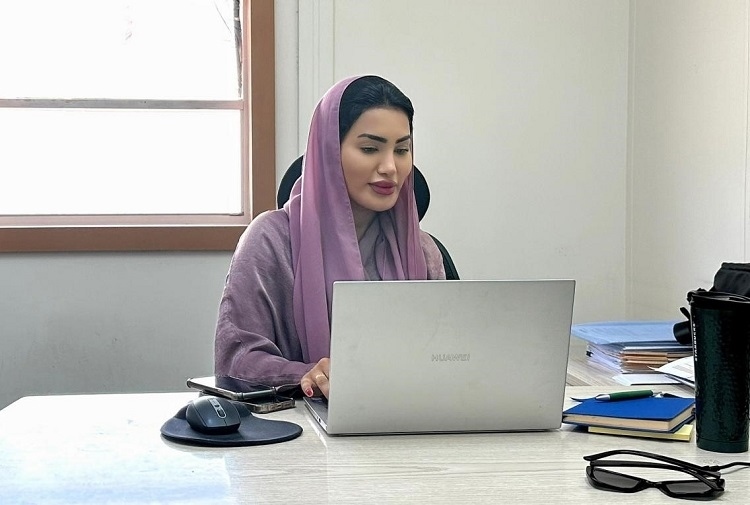 卡爾圖姆在工作中。中石化南京工程中東公司供圖