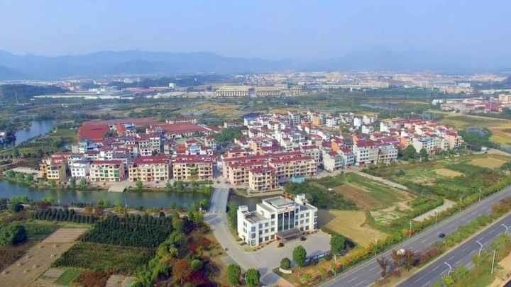 △俯瞰后陳村。