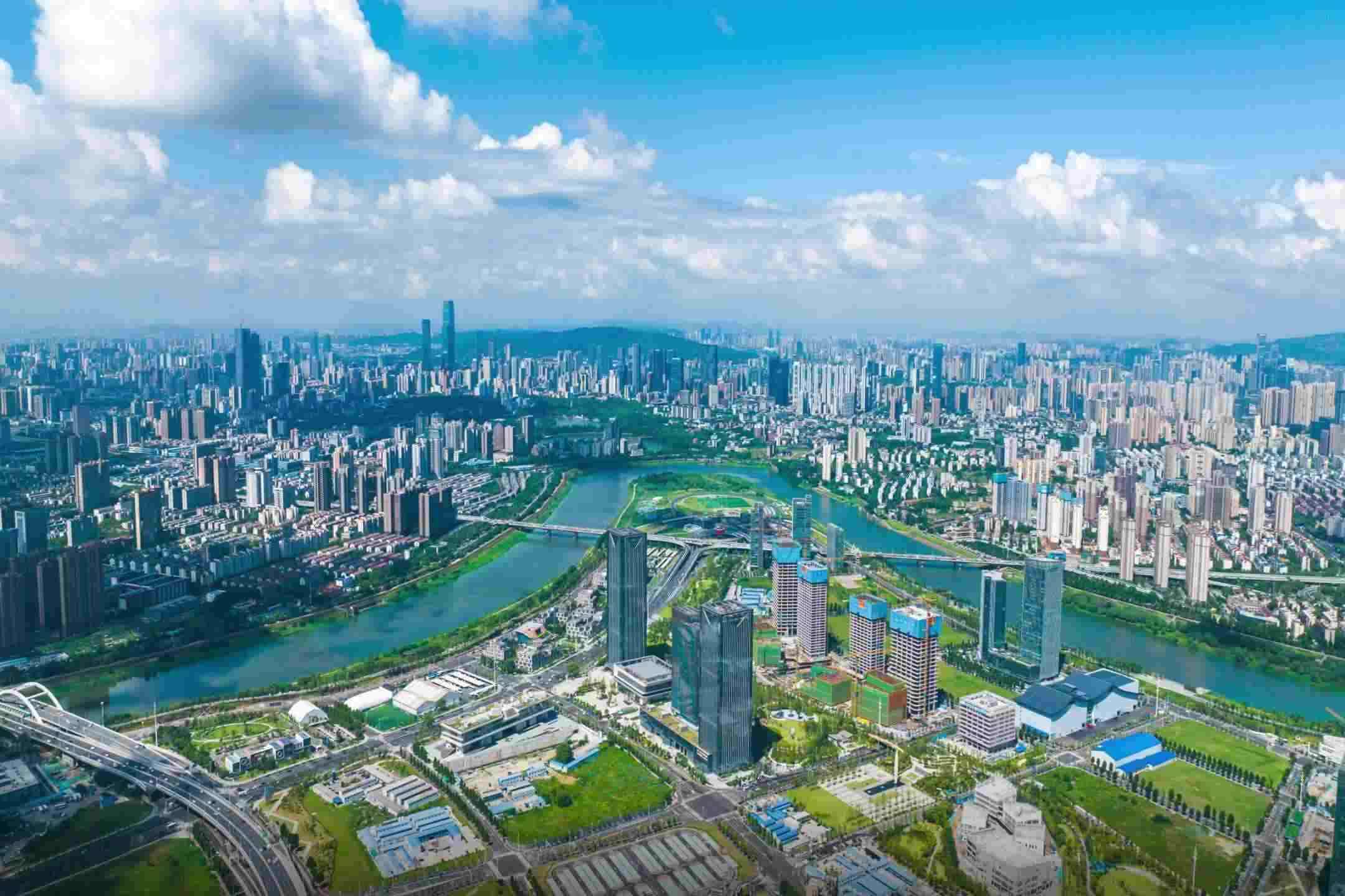 △ 圖為湖南馬欄山視頻文創(chuàng)產(chǎn)業(yè)園。