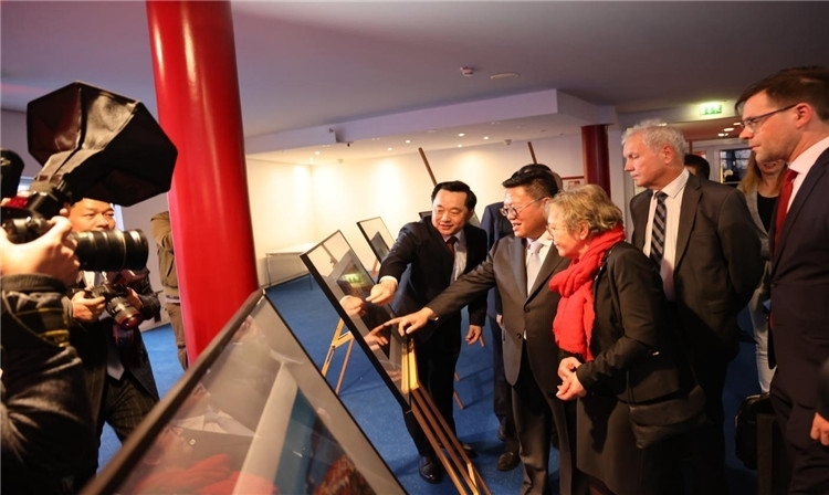 “絲路明珠--杜伊斯堡上海電影周”開幕。依琳攝