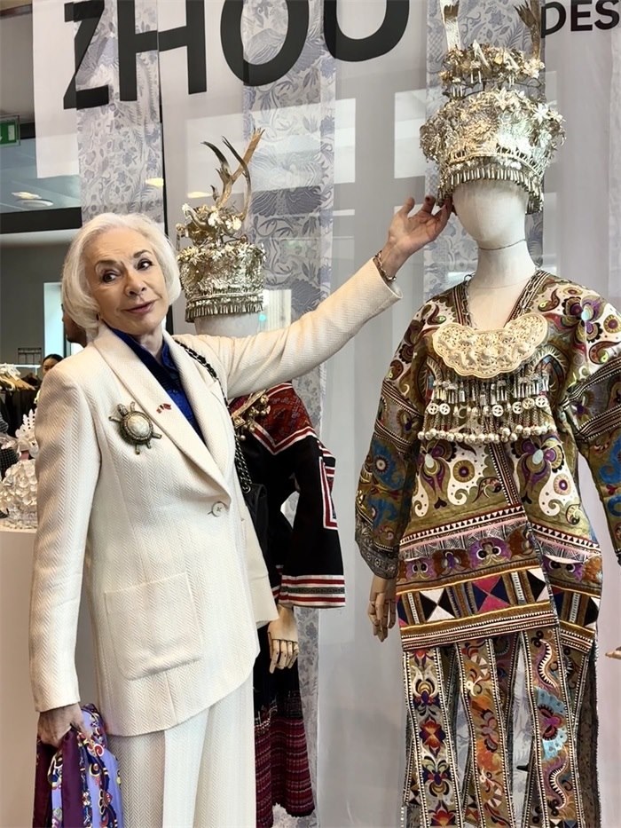 法國友人參加2024多彩貴州文化和旅游推廣周活動。主辦方供圖