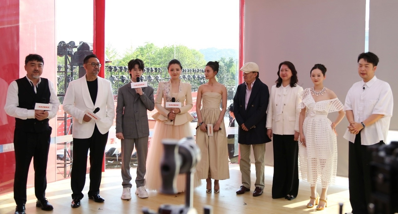 “品牌助力電影”公益直播活動(dòng)現(xiàn)場。主辦方供圖