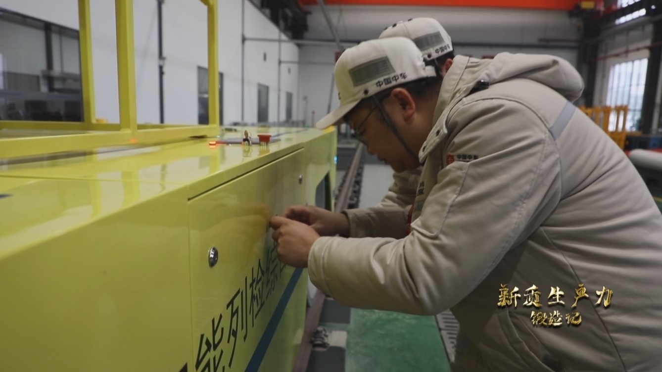 湖南株洲，算法測算團隊正在做地鐵智能化檢測試驗。