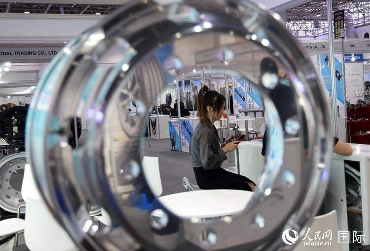 展會場景。人民網(wǎng)記者 管克江攝
