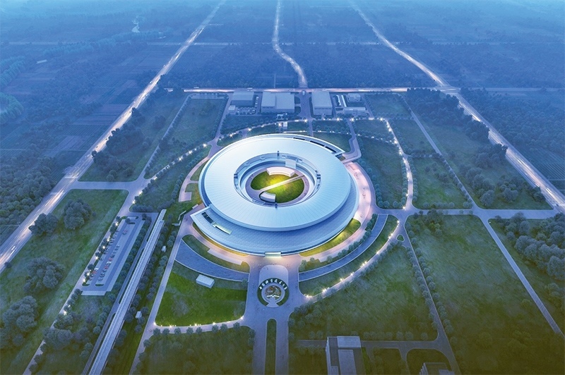 近年來，長三角各省市牢牢把握高質(zhì)量發(fā)展這個首要任務，因地制宜培育和發(fā)展新質(zhì)生產(chǎn)力，朝著世界級城市群目標邁進。圖為第四代大科學裝置“合肥先進光源”的效果圖（資料圖片）。 新華社發(fā)（中國科學技術(shù)大學國家同步輻射實驗室供圖）