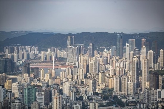 圖為重慶城市風(fēng)貌（資料圖片）。新華社記者 黃偉 攝