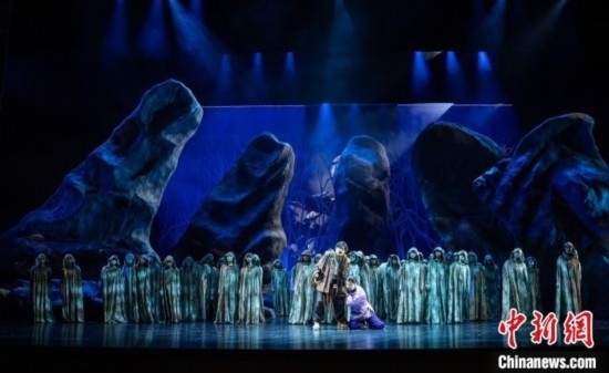 歌劇《原野》劇照。 中國音樂學(xué)院供圖