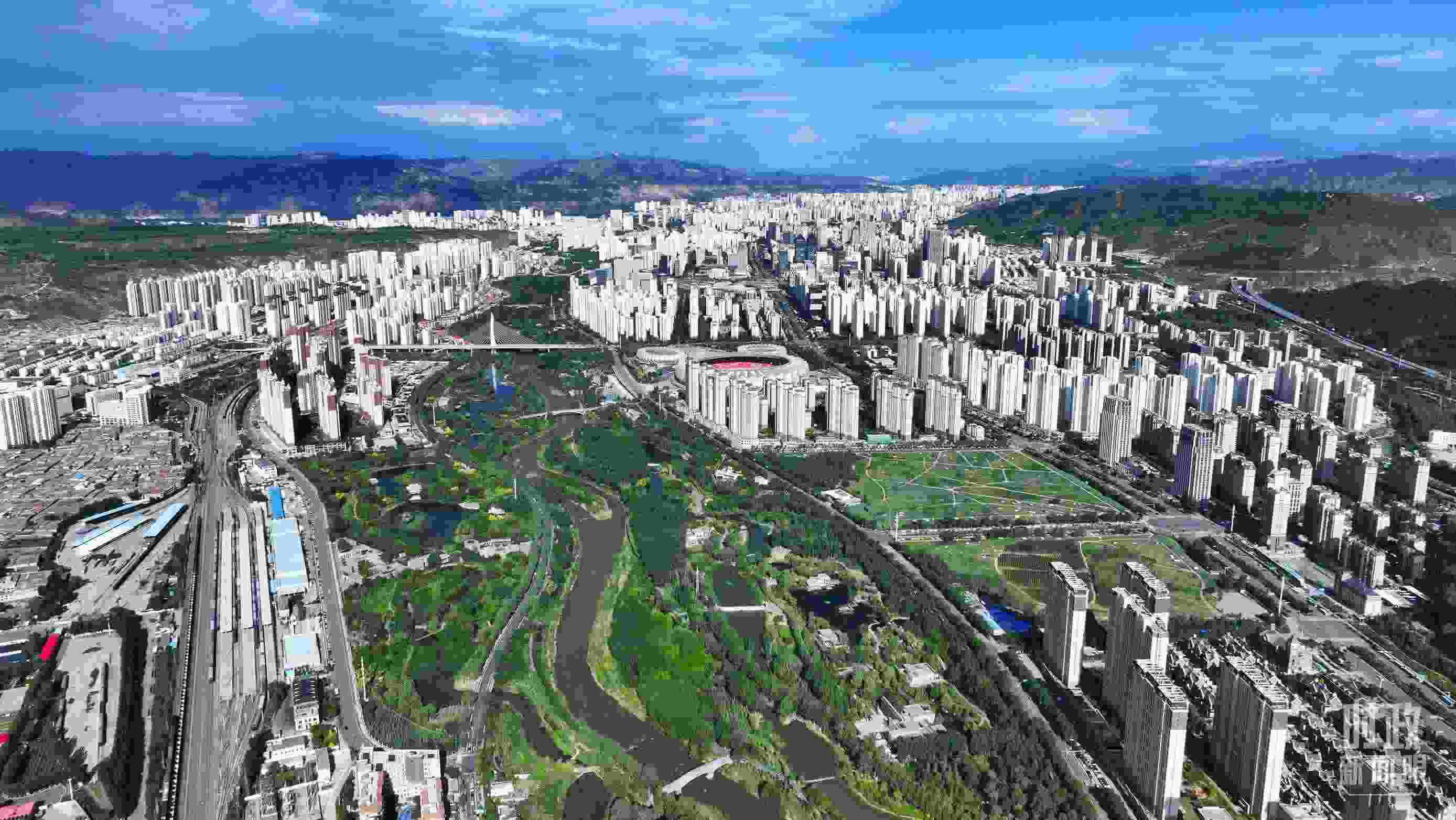 △青海西寧。（總臺央視記者范凱拍攝）