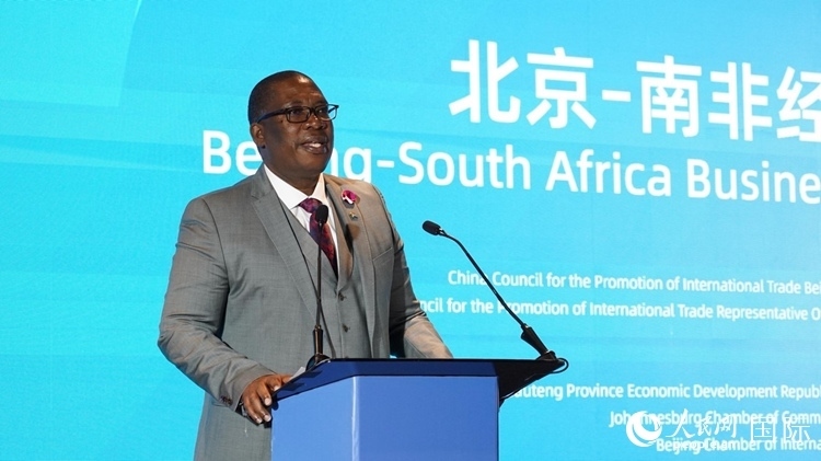 勒蘇非省長(zhǎng)致辭。人民網(wǎng) 劉暢攝